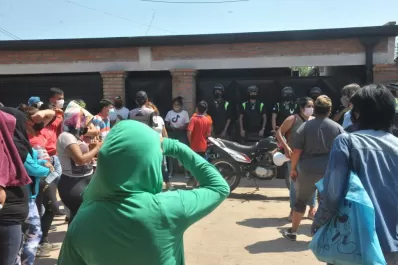 En Los Ralos, “sin agua y en medio de un calor infernal”