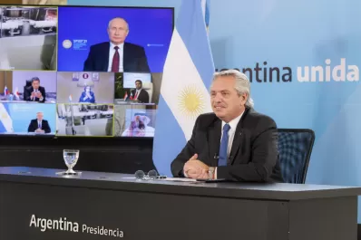 Vladimir Putin recibirá a Alberto Fernández en Moscú