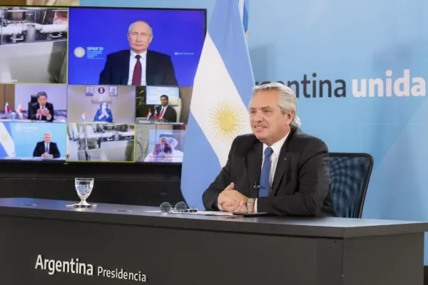 Vladimir Putin recibirá a Alberto Fernández en Moscú