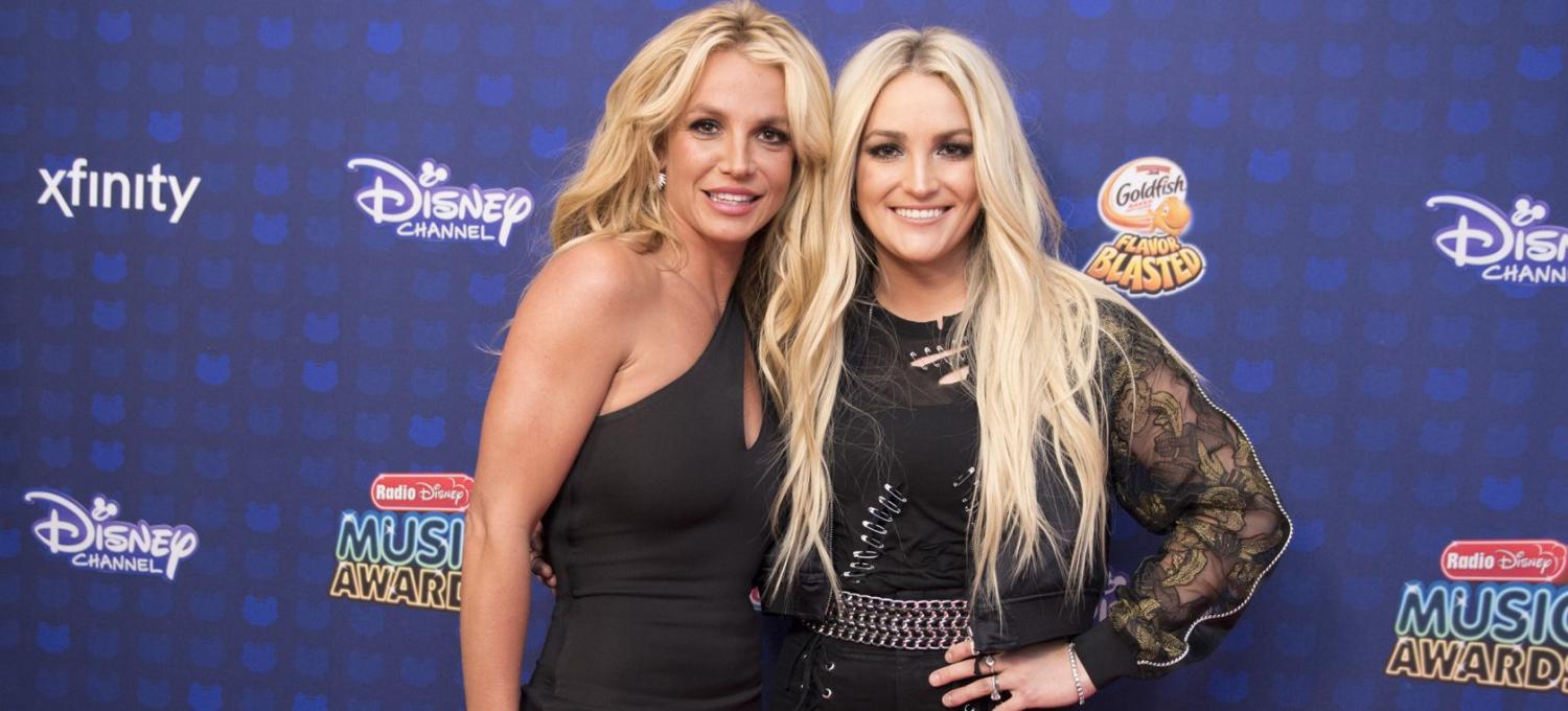 HERMANAS. Britney, junto a Jamie Lynn Spears.