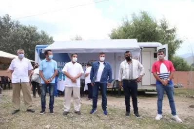 Un nodo de vacunación recorre los Valles Calchaquíes