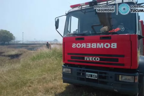 Cuatro incendios generaron alarma en distintos puntos de la provincia