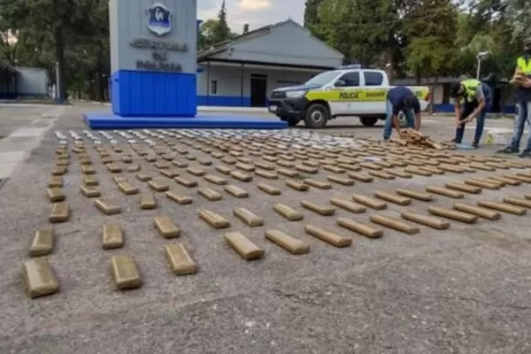 Secuestraron más de 200 kilos de hojas de coca en la ruta nacional 9