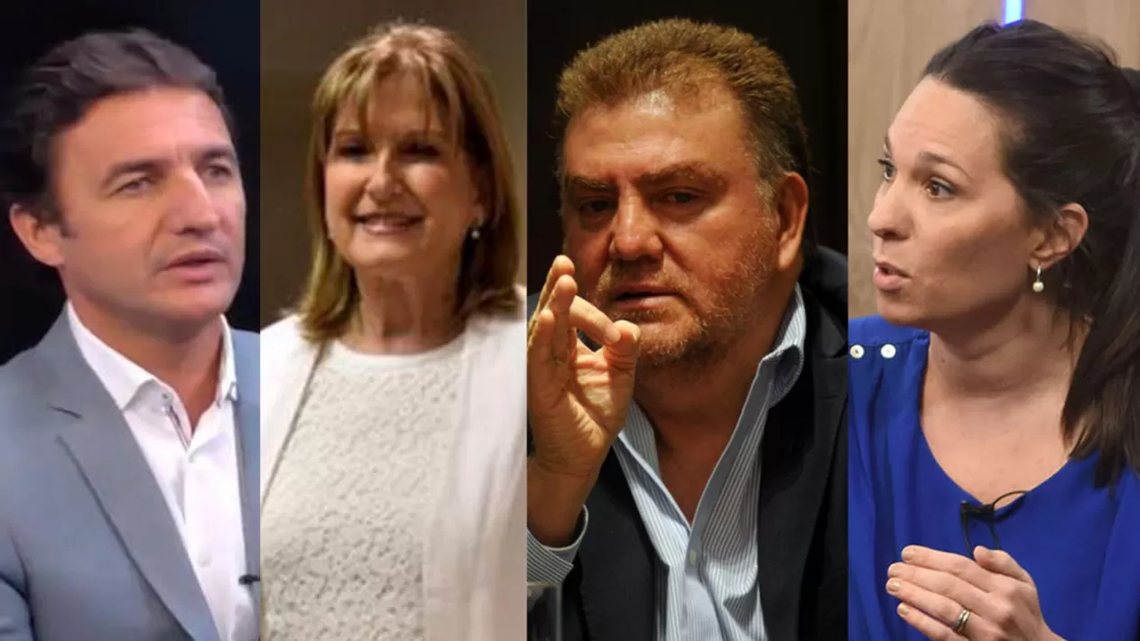 Los diputados tucumanos de Juntos por el Cambio Roberto Sánchez, Lidia Ascárate, Domingo Amaya y Paula Omodeo. 