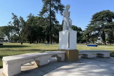 Cuando la lluvia pare, habrá un lugar donde sentarse en el Parque 9 de Julio