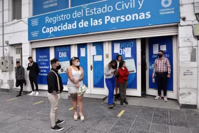 La pandemia trajo más bodas que divorcios en Tucumán