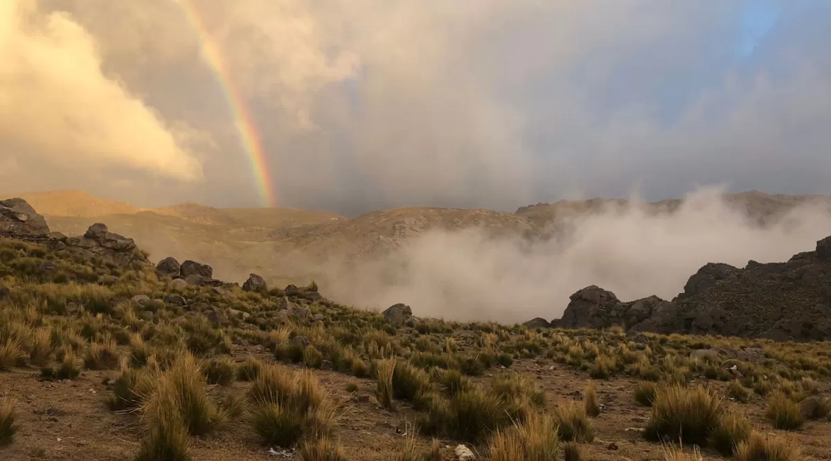 Los atardeceres de Tafí del Valle