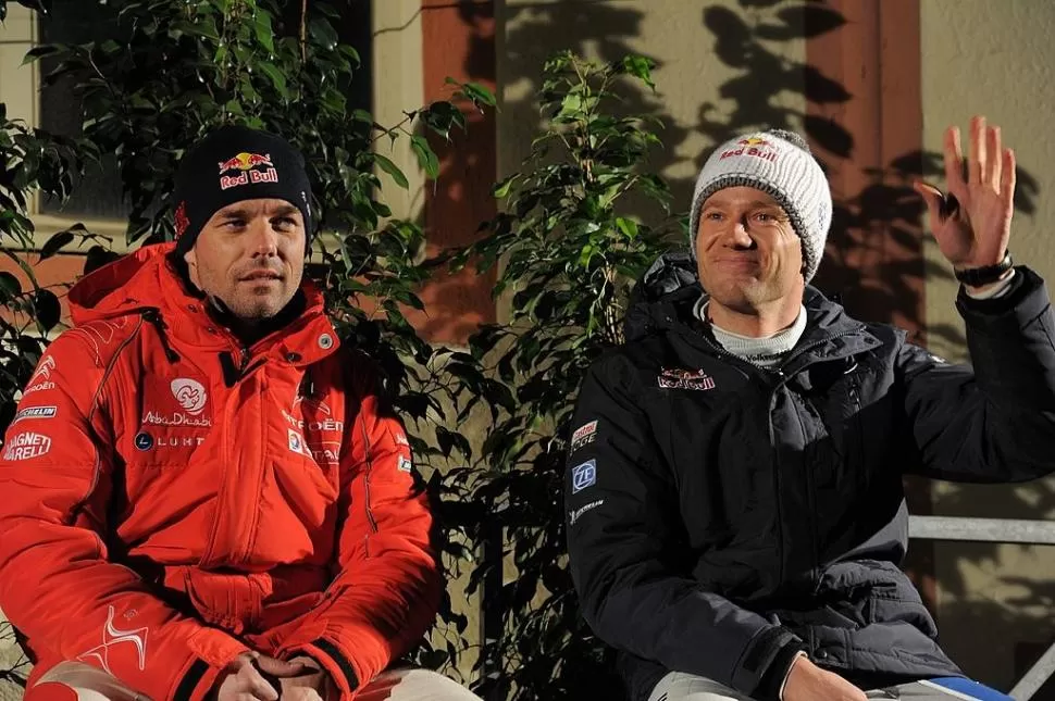 ASES DEL VOLANTE. Loeb y Ogier serán los protagonistas de esta primera fecha del Rally Mundial 