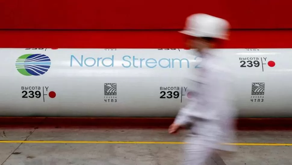GASODUCTO. Alemania amenazó a Rusia con detener el nuevo gasoducto Nord Stream 2 si avanzan en los conflictos con Ucrania. reuters