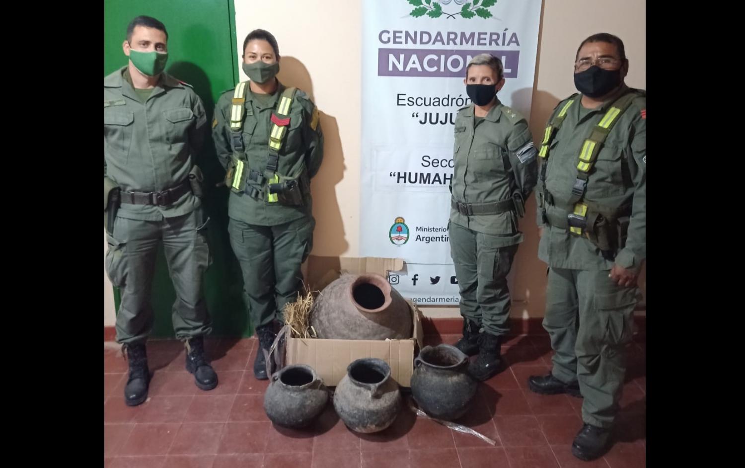 Jujuy: secuestran vasijas prehispánicas en dos procedimientos