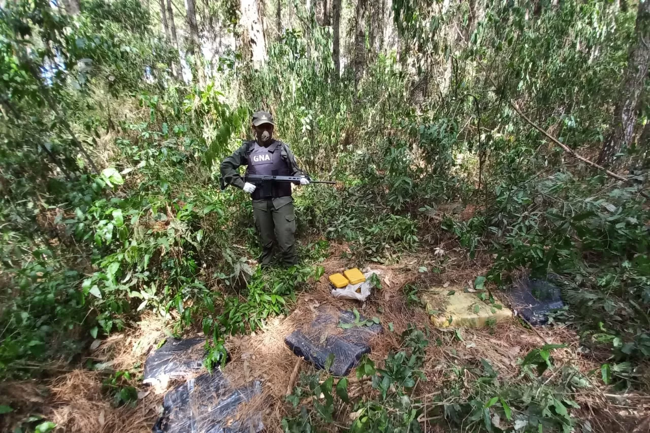 Foto tomada de Gendarmería Nacional.