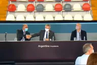 Tras los rumores de una posible renuncia de Manzur, el Presidente se mostró junto al funcionario