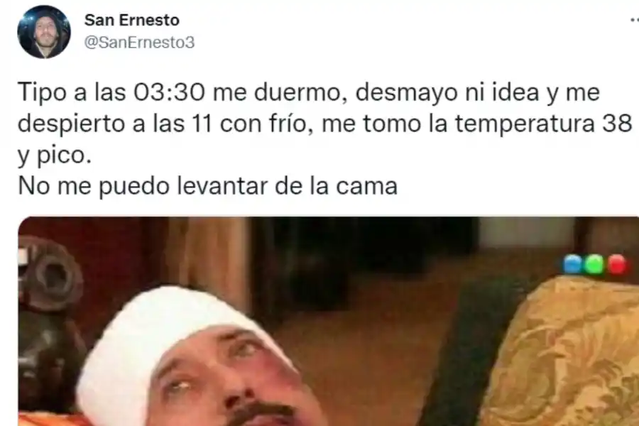 Se contagió de covid-19 y se hizo viral por contarlo con memes de Casados con Hijos