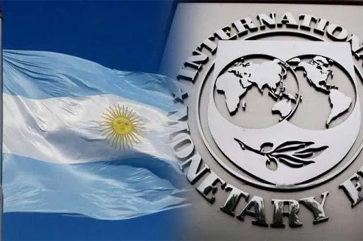 Proyección del FMI para la Argentina. Imagen ilustrativa