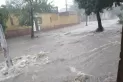 Imágenes de los anegamientos en la capital por la tormenta