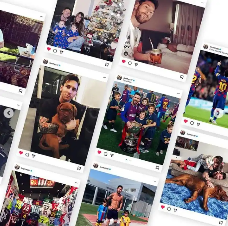 ¡Messi superó los 300 millones de seguidores en Instagram!