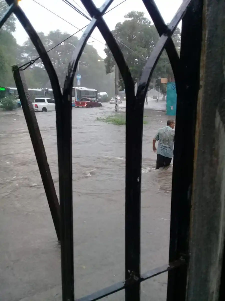 La Hernández se convirtió en un río