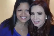 El emotivo reencuentro entre Cristina y una hija de Hugo Chávez: Te quiero