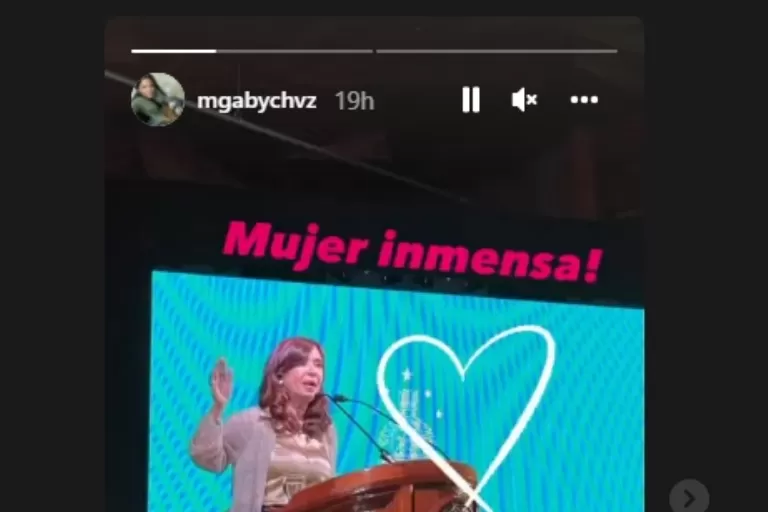 El abrazo entre Cristina Kirchner y la hija de Chávez: Siempre es hermoso encontrarnos