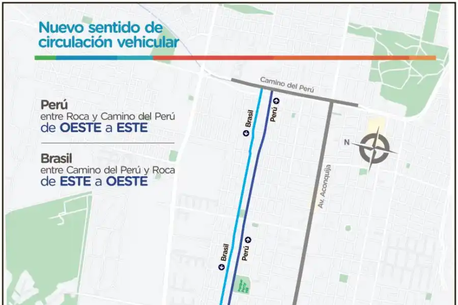 Siguen los cambios en el tránsito de Yerba Buena