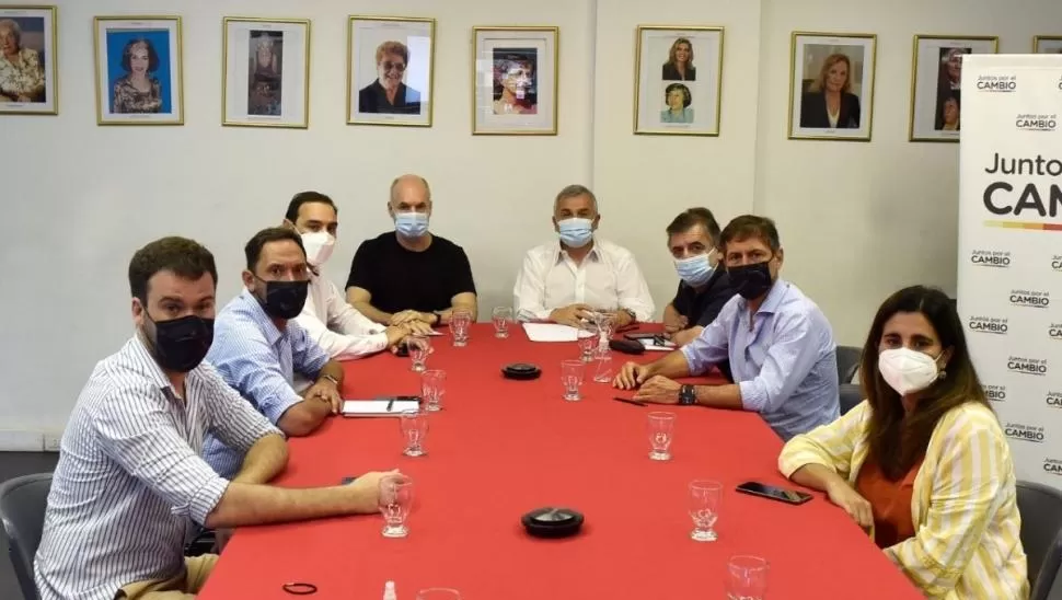 VISTO BUENO. Juntos por el Cambio se pronunció a favor del pacto.