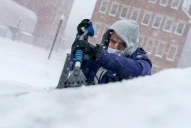 Un “ciclón bomba” congela el este de los Estados Unidos