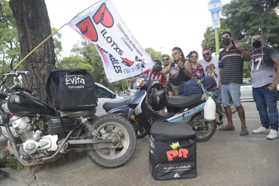 INSEGURIDAD. Los cadetes afirman que a diario sufren accidentes y robos. 