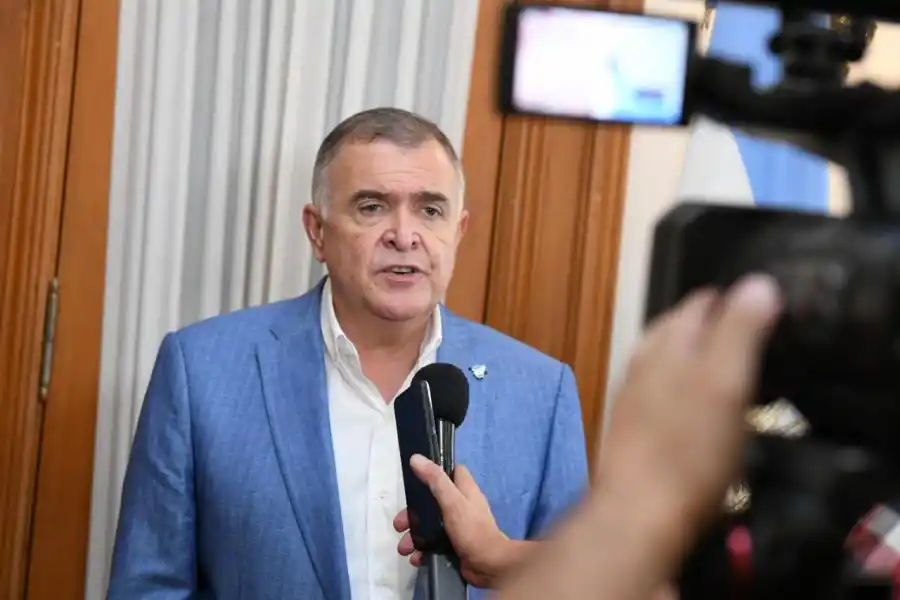 El gobernador, Osvaldo Jaldo.