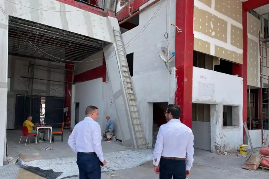 San Martín avanza con obras en el estadio y en el complejo  