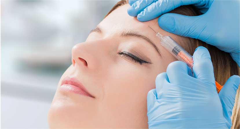 NO ES MATERIAL DE RELLENO. La función del botox es relajar los músculos. 