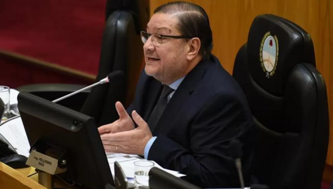 ALFARISTA. El legislador Raúl Pellegrini integra el bloque del PJS en la Legislatura.