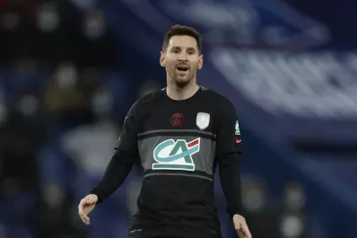 Frustración para Messi en PSG