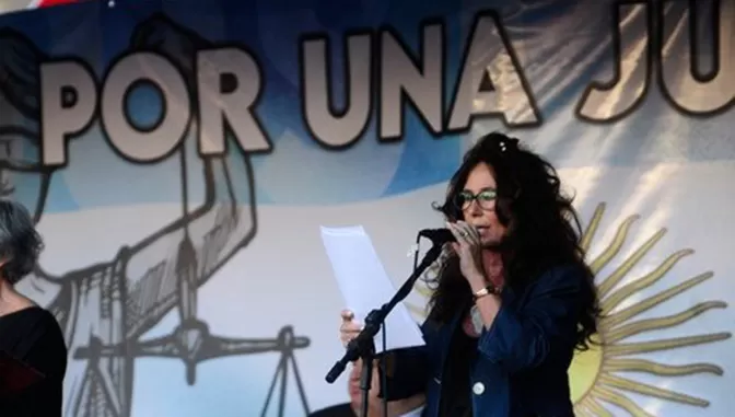 DURA AFIRMACIÓN. La actriz Luisa Kuliok dijo que el Poder Judicial avaló históricamente los golpes de Estado en la Argentina.