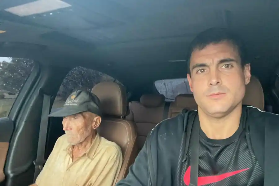 Falleció Don José, el señor al que le habían robado su bici en medio de la tormenta