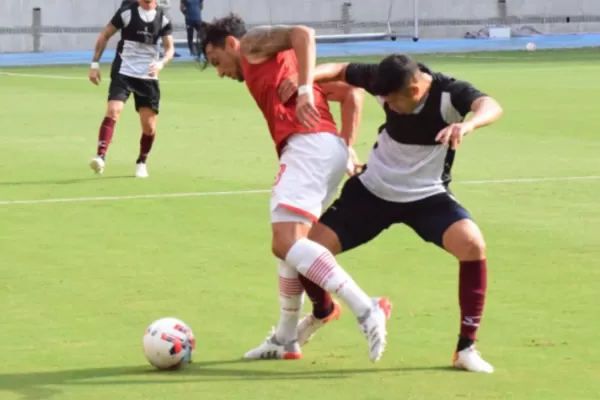 San Martín perdió en su primer amistoso ante Central Córdoba, en Santiago