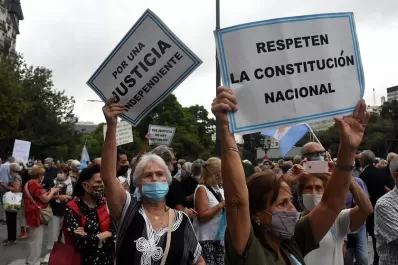 Contramarcha a favor de la Corte: “El kirchnerismo quiere impunidad”