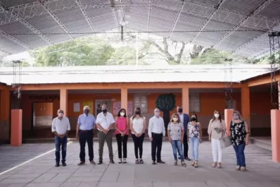 Refaccionaron la Escuela Villa de Leales