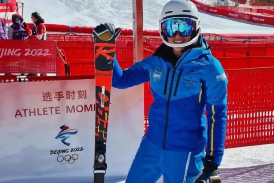 LA PRIMERA. La barilochense Francesca Baruzzi debutará cerca de la medianoche del sábado.