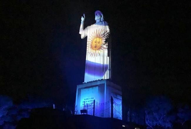 Para fomentar los circuitos nocturnos en San Javier, el Cristo estrena un novedoso espectáculo