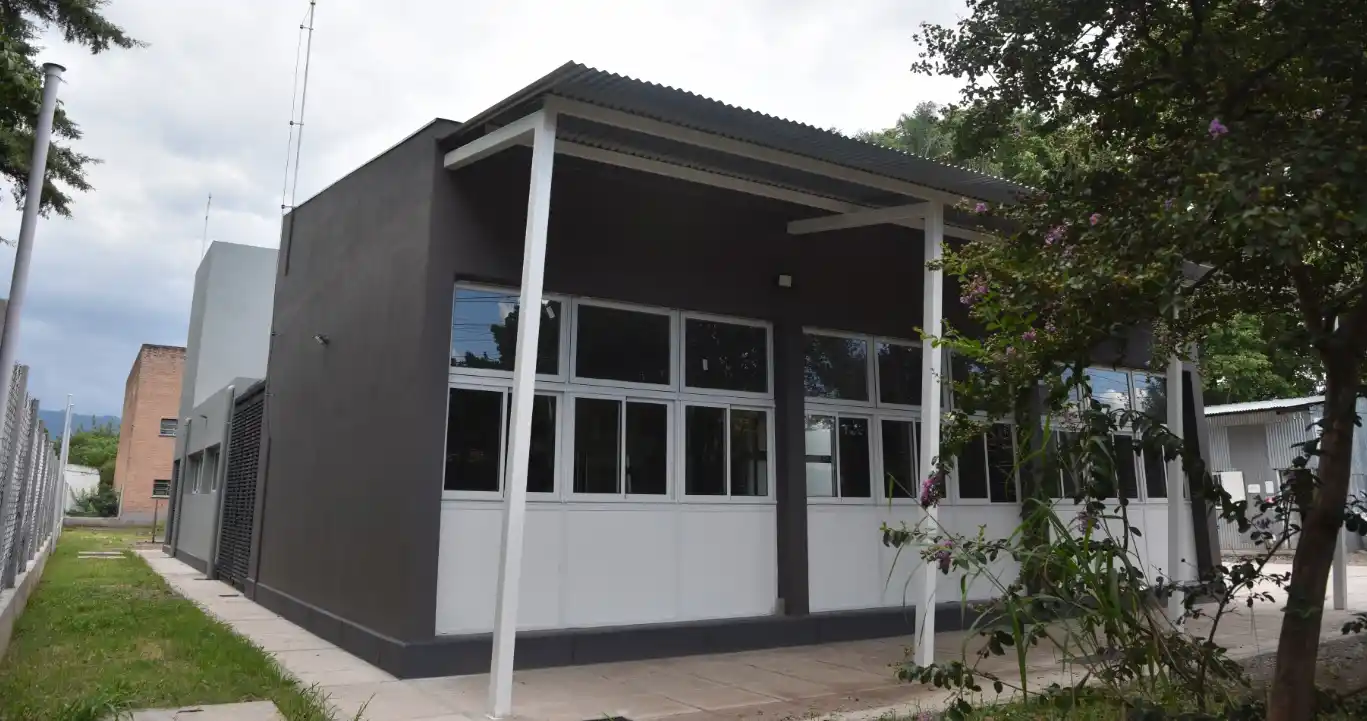 NUEVAS INSTALACIONES. Las aulas construidas en la Escuela García Hamilton están prácticamente listas.