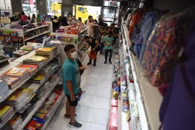 La canasta escolar: se estima un gasto de entre $ 5.000 y $ 10.000 en útiles