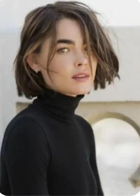 CORTE BOB. Es el estilo mas buscado por su practicidad y su frescura. 