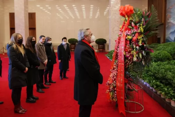 El Presidente se reunirá pasada esta medianoche con su par chino Xi Jinping, en Beijing