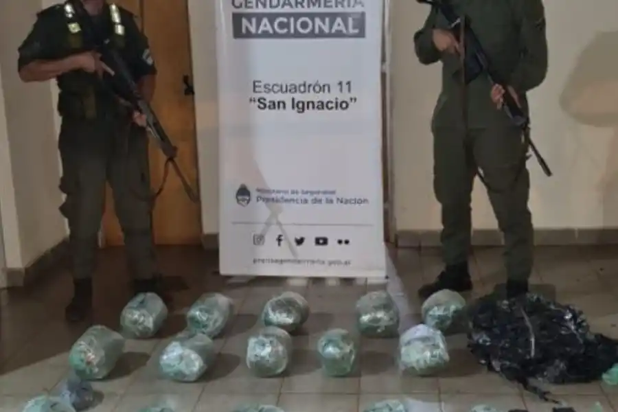 Foto tomada de Gendarmería Nacional.