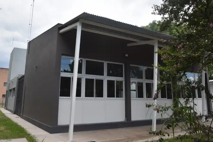 NUEVAS INSTALACIONES. Las aulas construidas en la Escuela García Hamilton están prácticamente listas.