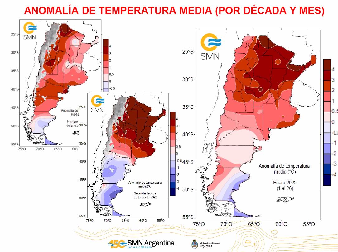 Enero de calor extremo: hubo más de 75 récords de temperatura en la Argentina 