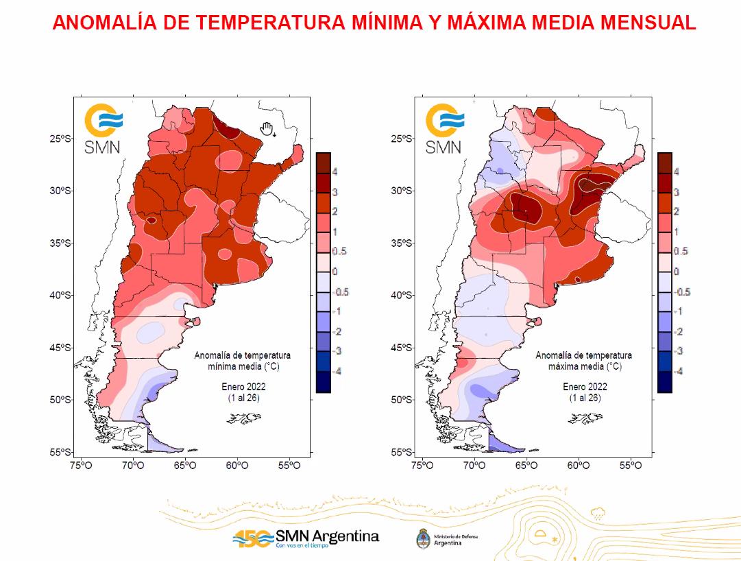 Enero de calor extremo: hubo más de 75 récords de temperatura en la Argentina 