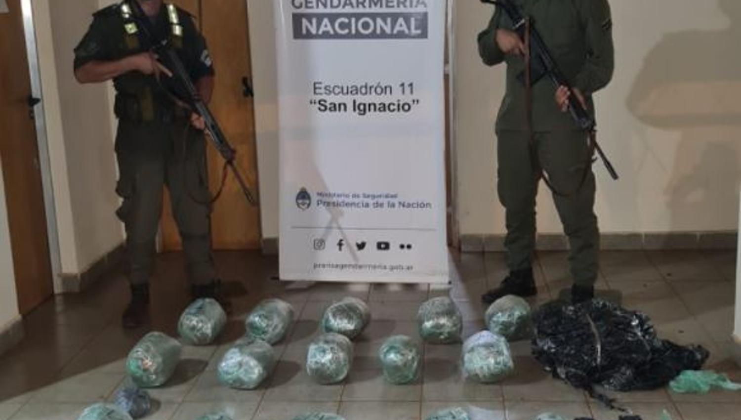 Foto tomada de Gendarmería Nacional.