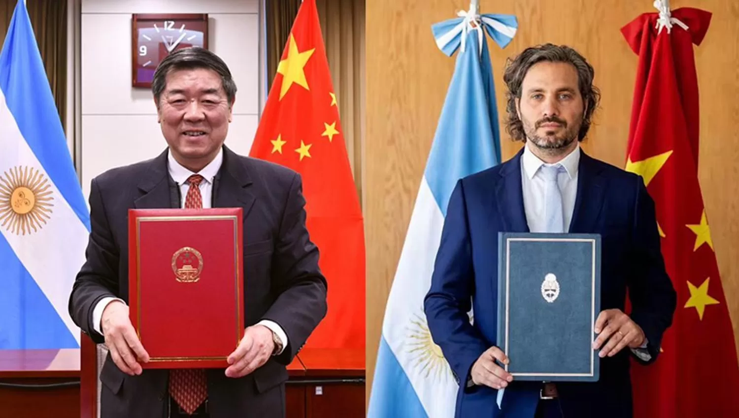 POSITIVO. El ministro de Relaciones Exteriores de la Argentina, Santiago Cafiero, celebró los acuerdos con China.