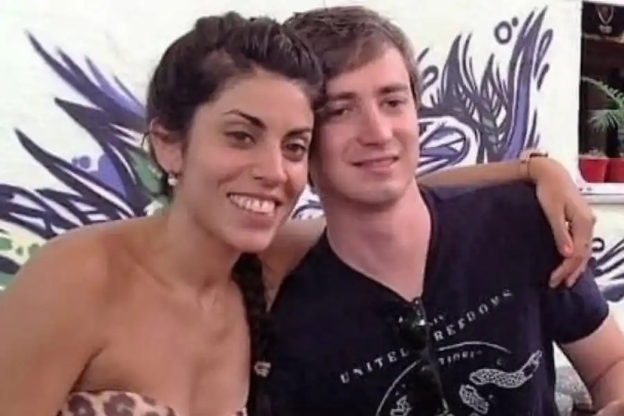 LA PRIMERA FOTO. Priscila y Vinicius cuando se conocieron en 2014.